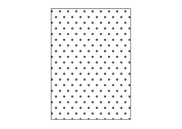 Misskuty Carpeta de repujado 2D PUSH Lunares 12,7x17,8cm