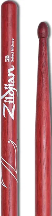 Zildjian Baquetas 5B Z Hickory Roja
