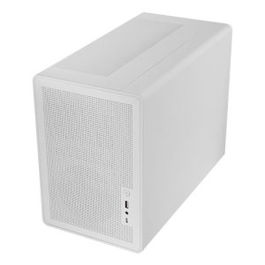 Mars Gaming Caja MC-XPROW Mesh Blanca - Torre Mini MicroATX/Mini-ITX, Malla 360°, 1 Ventilador 120mm, USB 3.2 Tipo-C, Sin Fuente