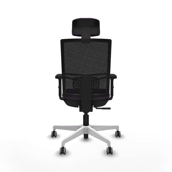 PIQUERAS Y CRESPO Silla de oficina Yunquera Morada con Mecanismo Sincro PIQUERAS Y CRESPO Silla de oficina Yunquera Morada con Mecanismo Sincro