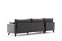 Atelier Del Sofa Sofá Esquinero Izquierdo Antracita - Ancho 275cm, Alto 85cm, Profundo 81cm