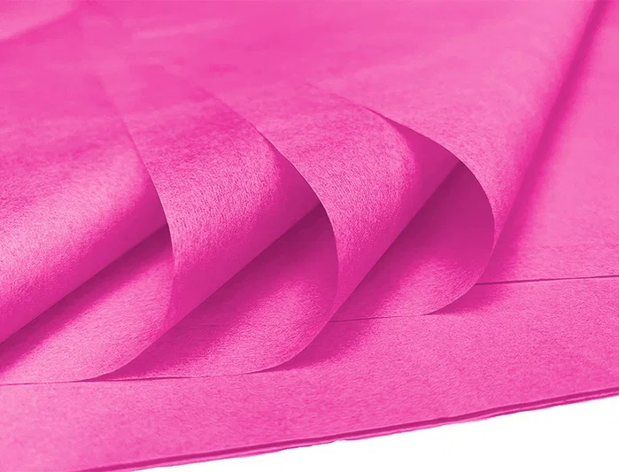 Liderpapel Papel seda Rosa Fuerte 52x76cm 18g/m2 Bolsa 5 Hojas