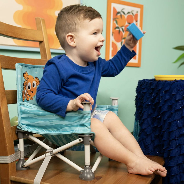 Disney Baby Asiento elevador de viaje Nemo plegable Disney Baby Asiento elevador de viaje Nemo plegable