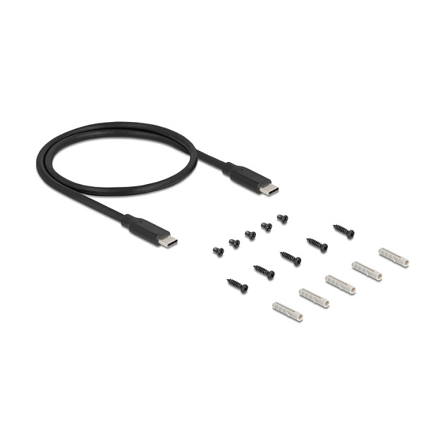 DeLOCK 64336 Hub de Interfaz USB 3.2 Gen 1 con RJ45 Gigabit LAN PoE++ y 3 Puertos USB Type-A