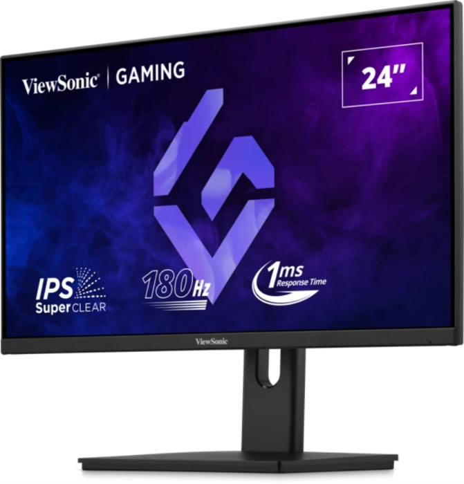 Viewsonic X Series XG24G1 Monitor Gaming 24" Full HD 1920x1080, IPS, 180Hz, NVIDIA G-SYNC Compatible, Negro