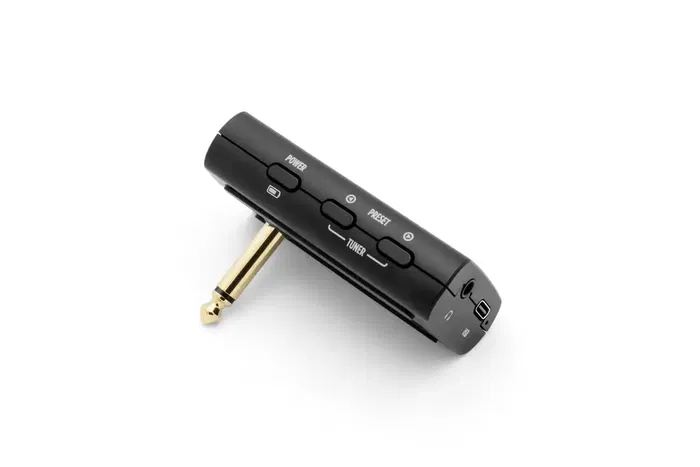 IKMULTIMED Tonex Plug Amplificador de Auriculares para Guitarra y Bajo con AI Machine Modeling