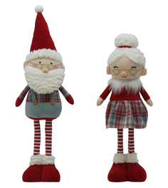 DKD Home Decor Figura Poliéster 21x11x63 cm Surtido Rojo y Azul