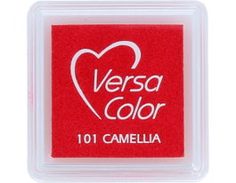 Tsukineko Almohadilla de tinta VERSACOLOR camelia opaca 33x33mm