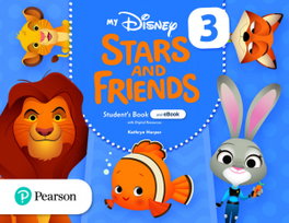 LONGMAN My Disney Stars and Friends 3 Student's Book and eBook with digital resources