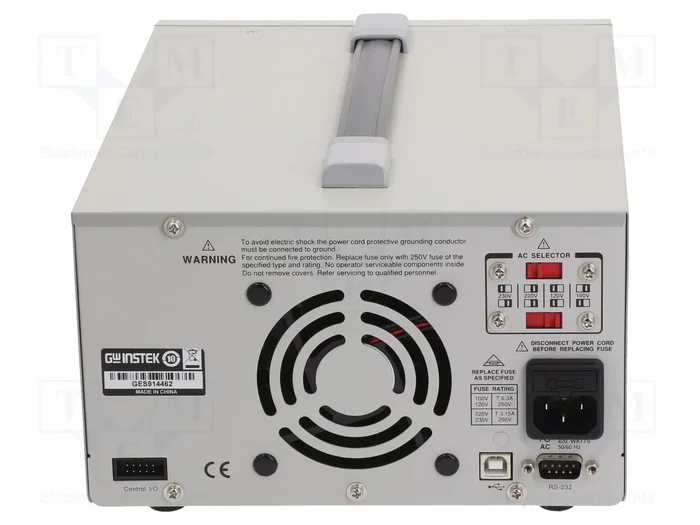 GW INSTEK GPP-1326 Fuente de alimentación de laboratorio programable 0÷32VDC 0÷6A