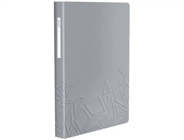 Leitz Carpeta Urban Chic DIN A4 Tapa Rígida Gris con 80 Fundas Leitz Carpeta Urban Chic DIN A4 Tapa Rígida Gris con 80 Fundas