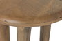 DKD Home Decor Mesita Auxiliar Mango Marrón