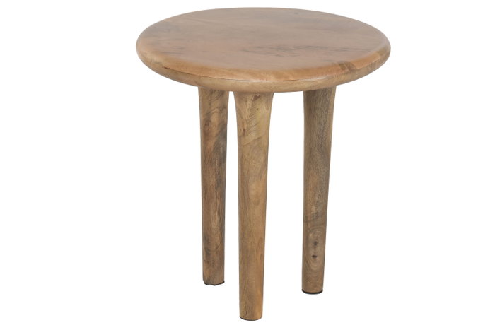 DKD Home Decor Mesita Auxiliar Mango Marrón DKD Home Decor Mesita Auxiliar Mango Marrón