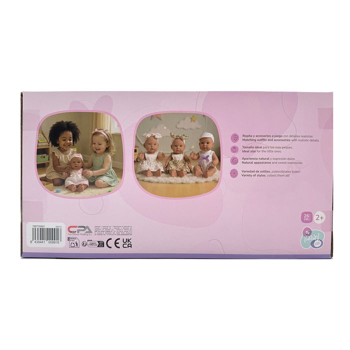 Tachan Muñeca Bebé 26cm T00991 Expositor 6 Und Tachan Muñeca Bebé 26cm T00991 Expositor 6 Und
