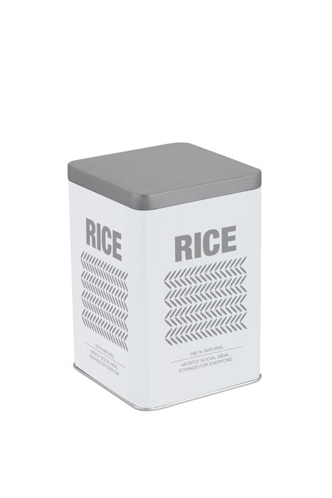 Quttin Bote de Cocina Metálico Rice 10.5 x 15.5 cm (12 Unidades)