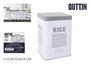 Quttin Bote de Cocina Metálico Rice 10.5 x 15.5 cm (12 Unidades)
