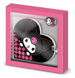 Hello Kitty Libreta con bolígrafo Set de regalo Kuromi Chess