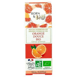 BORN TO BIO Naranja Dulce Aceite Esencial Organico 10 Ml Bio