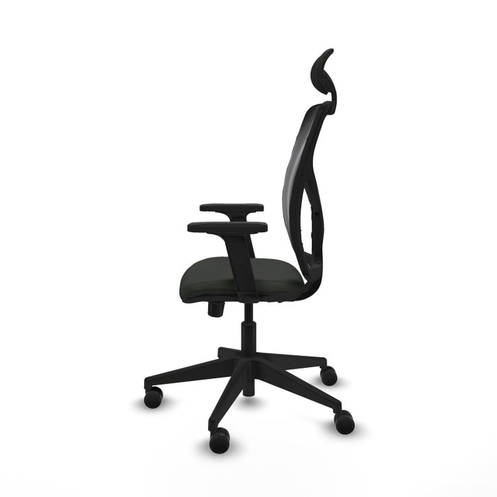 PIQUERAS Y CRESPO Silla de oficina Motilla con mecanismo Sincro/Traslack, Negro PIQUERAS Y CRESPO Silla de oficina Motilla con mecanismo Sincro/Traslack, Negro