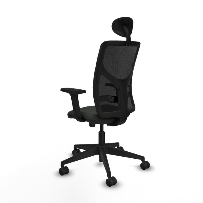 PIQUERAS Y CRESPO Silla de oficina Motilla con mecanismo Sincro/Traslack, Negro PIQUERAS Y CRESPO Silla de oficina Motilla con mecanismo Sincro/Traslack, Negro