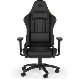 Corsair Silla de Oficina TC100 Relajado Ergonomic Ajustable Negro