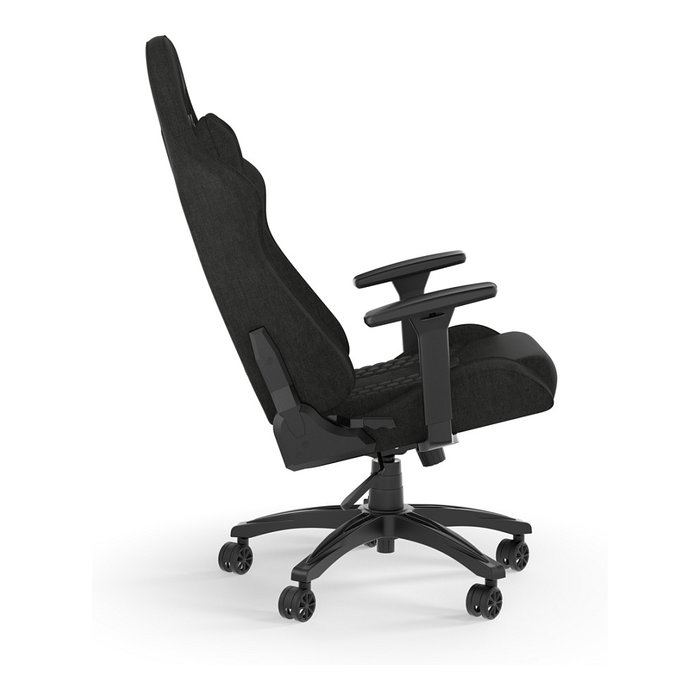 Corsair TC100 RELAXED Silla Gaming, Asiento y Respaldo Acolchados en Tela, Color Negro Corsair TC100 RELAXED Silla Gaming, Asiento y Respaldo Acolchados en Tela, Color Negro