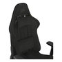 Corsair TC100 RELAXED Silla Gaming, Asiento y Respaldo Acolchados en Tela, Color Negro