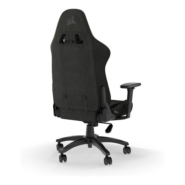 Corsair TC100 RELAXED Silla Gaming, Asiento y Respaldo Acolchados en Tela, Color Negro Corsair TC100 RELAXED Silla Gaming, Asiento y Respaldo Acolchados en Tela, Color Negro