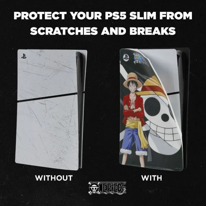 Konix Funda de Silicona para PlayStation 5 Slim - One Piece - Accesorio PS5 - KON1728085633310