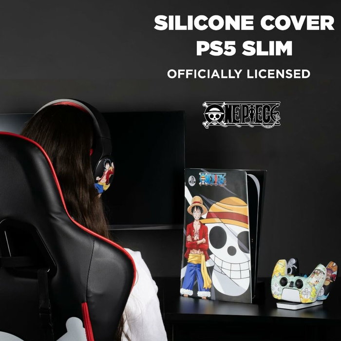 Konix Funda de silicona One Piece para PlayStation 5 Slim
