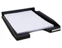 Exacompta Bandeja Sobremesa Midi Combo Plástico Negro 346x255x65 mm