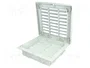 STEGO FPI 118 rejilla de ventilación con solapas de gravedad 176x176mm