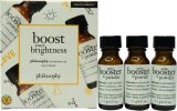 Philosophy Boost Your Brightness Trio Set 3x 7.1g Philosophy Turbo Booster C