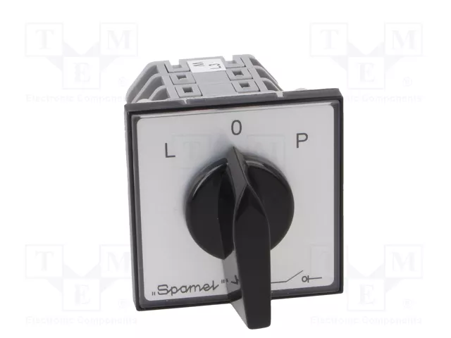 SPAMEL Interruptor Reversible de 16A con 3 Posiciones Estables SPAMEL Interruptor Reversible de 16A con 3 Posiciones Estables