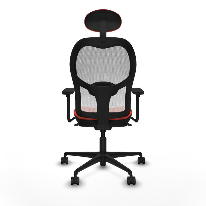 PIQUERAS Y CRESPO Silla de oficina Jorquera Naranja oscuro/Blanco PIQUERAS Y CRESPO Silla de oficina Jorquera Naranja oscuro/Blanco