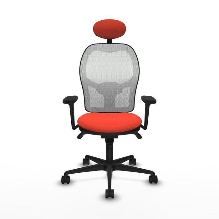 PIQUERAS Y CRESPO Silla de oficina Jorquera Naranja oscuro/Blanco PIQUERAS Y CRESPO Silla de oficina Jorquera Naranja oscuro/Blanco