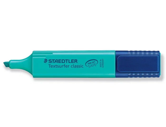 Staedtler Textsurfer Classic Marcador Fluorescente Turquesa (Set de 10) Staedtler Textsurfer Classic Marcador Fluorescente Turquesa (Set de 10)