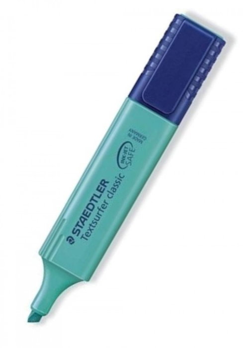 Staedtler Textsurfer Classic Marcador Fluorescente Turquesa (Set de 10)