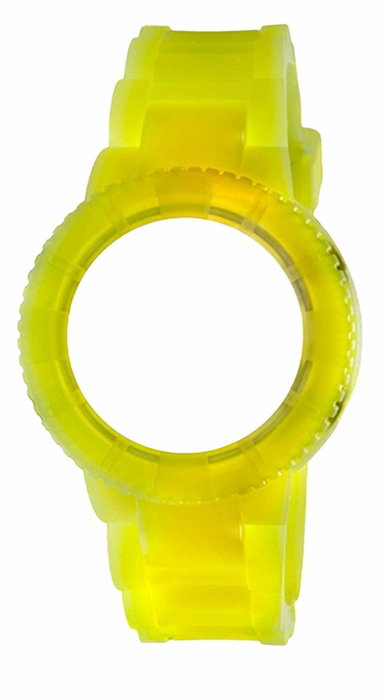 Watxandco Correa de Silicona Amarilla 38mm Watxandco Correa de Silicona Amarilla 38mm