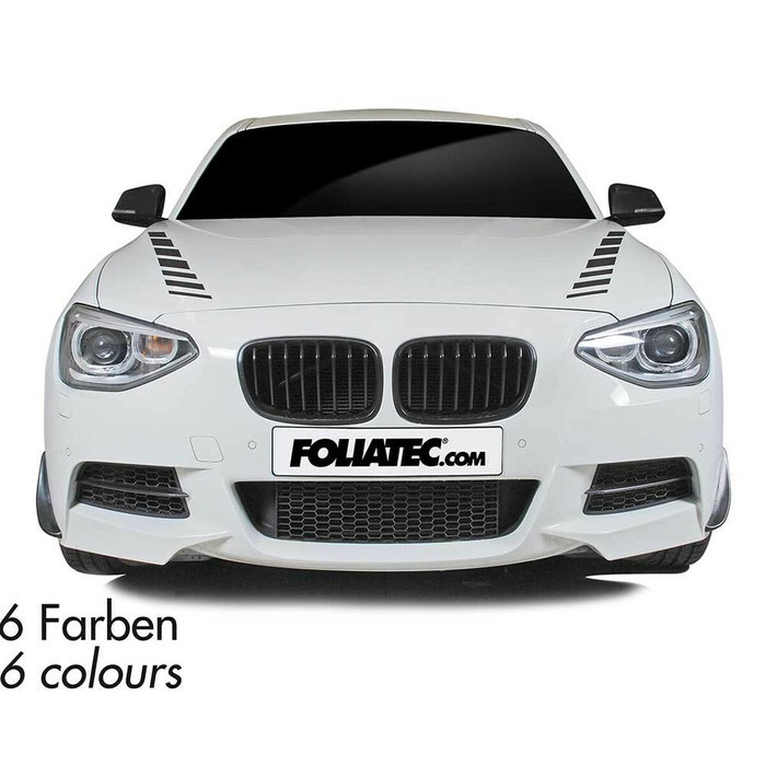 Foliatec Vinilo Decorativo Diseño Sombras Plata
