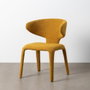 Silla Jaspeado Mostaza Tejido Contract 58 X 60 X 81 cm (Set de 2)