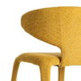 Silla Jaspeado Mostaza Tejido Contract 58 X 60 X 81 cm (Set de 2)