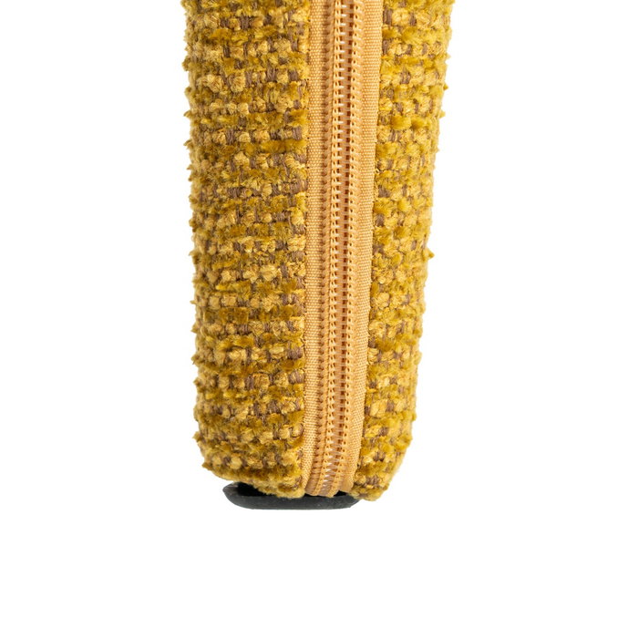 Silla Jaspeado Mostaza Tejido Contract 58 X 60 X 81 cm (Set de 2)