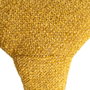 Silla Jaspeado Mostaza Tejido Contract 58 X 60 X 81 cm (Set de 2)