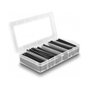 DeLOCK Caja de tubos termorretráctiles de pared doble con adhesivo, 122 piezas, Negro