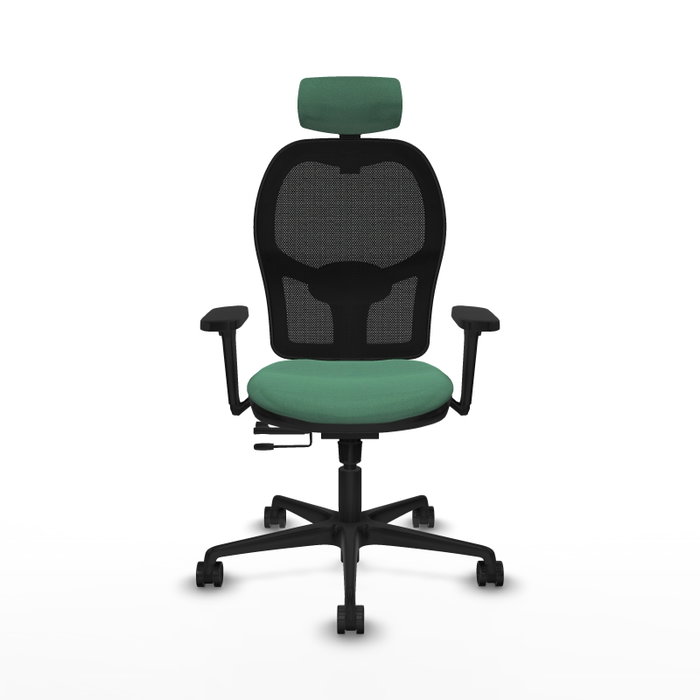 PIQUERAS Y CRESPO Silla de oficina Jorquera Verde esmeralda y Negro PIQUERAS Y CRESPO Silla de oficina Jorquera Verde esmeralda y Negro