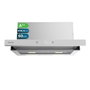 Cecotec Bolero Flux TLT 605501 Campana Extractora Telescópica 60cm Cristal Blanco
