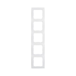 Berker 1015 99 09 Rahmen 5-f PWS S.1 Blanco