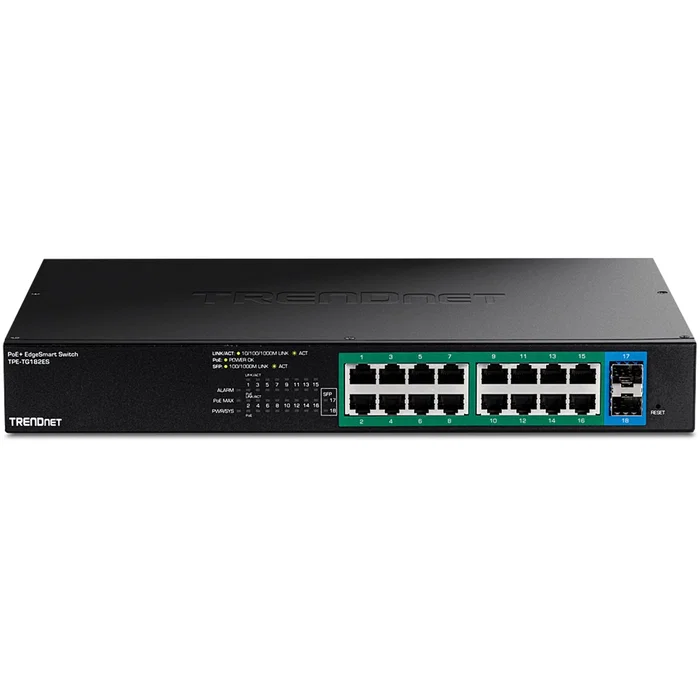 Trendnet Switch de 18 puertos Gigabit EdgeSmart PoE+
