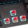 Mars Gaming MK422 Teclado Mecánico Gaming RGB Negro Italiano